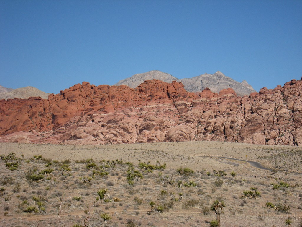 Las Vegas 2010 - Red Rock 0061.JPG - The 2010 Las Vegas Fire - Ice and Sweat Tour. Half Marathon, Red Rock Canyon, Casinos, Valley of Fire.... and buffets!